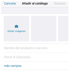 catalogo de productos en whatsapp business pequeños negocios